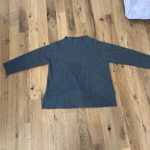 Eileen Fisher Charcoal Crewneck Sweater